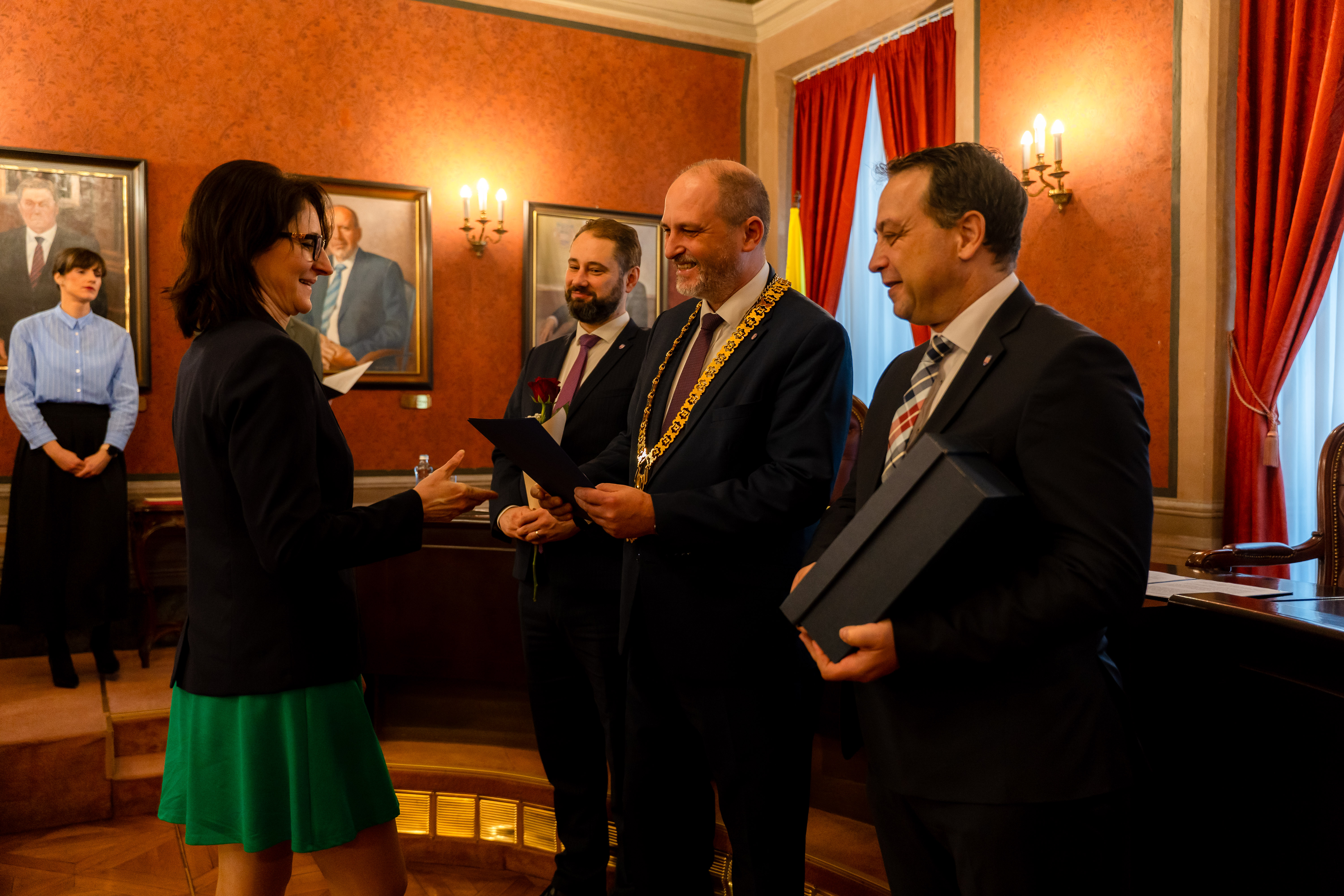 Novorocne prijatie jubilantov Magistratu mesta Kosice-95